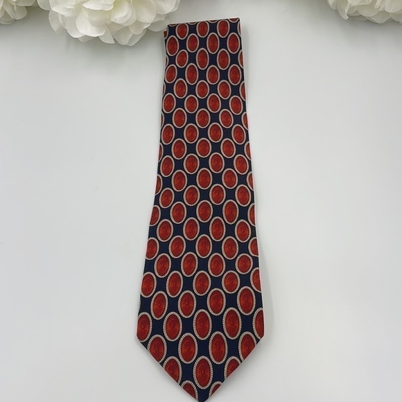 Valentino DIS. N. 63102 100% silk tie Vintage - Picture 5 of 5